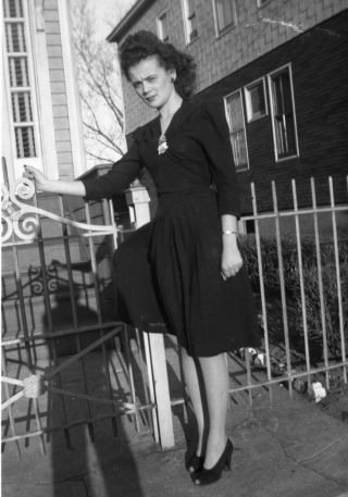 Vintage Negative: High Heel Shoes Woman Lady Dame Pin - Up Girl Rab 40 