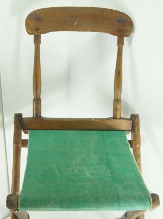 Civil War Era Folding Camp Chairs Set Of 2 Unbranded