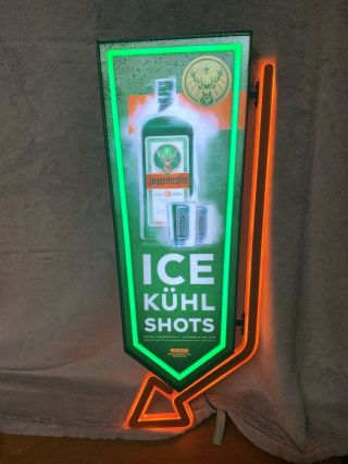 Jagermeister Ice Kuhl Shots Bar Led Light