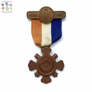 1883 Auxiliary To The Son’s Of Union Veterans Civil War Membership Badge Medal