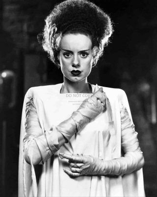 Elsa Lanchester In " Bride Of Frankenstein " - 8x10 Publicity Photo (mw118)