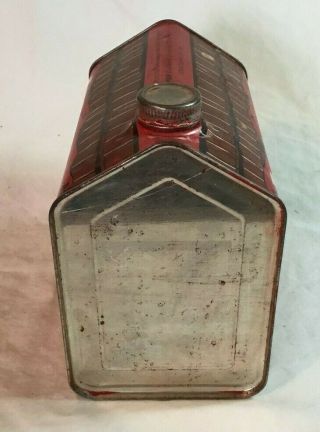 Vintage Towle ' s Log Cabin Syrup Tin 58 fluid ounces 5 Pounds 2