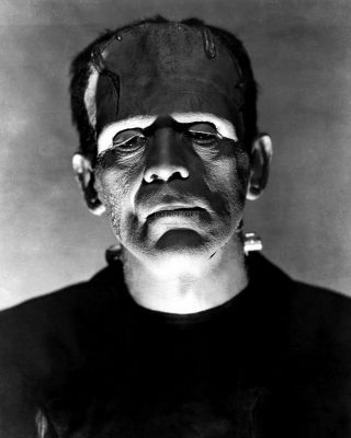 Boris Karloff In " Bride Of Frankenstein " - 8x10 Publicity Photo (mw450)