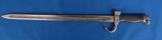 French Model 1892 Berthier Bayonet No Scabbard Shown