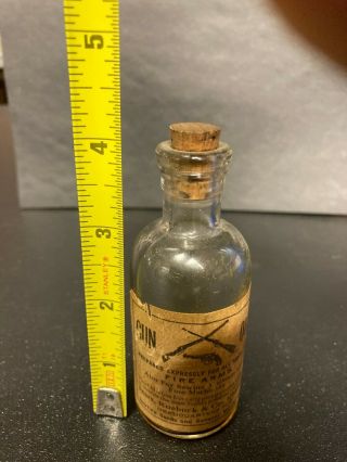 Sears Gun Oil Very Old Glass Bottle Handy Oil Oiler Household Gas