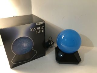 Mystic Lite Rabbit Tanaka Liquid Motion Spencer Gifts Blue Magic Ball Light &box