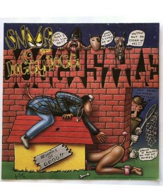 Snoop Doggy Dogg Doggystyle 1993 Promo Album Flat Poster 12 " X12 " Vintage