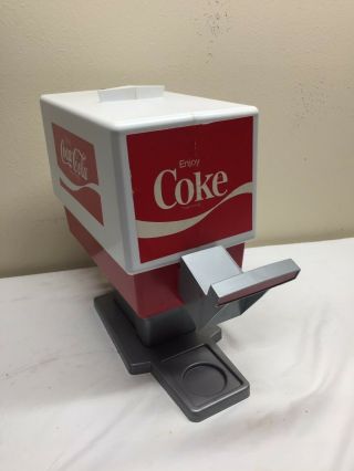 Nos 1977 Chilton Toys Coke Dispenser With 2 Glasses And Perfect Box