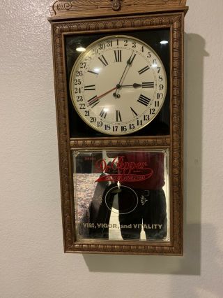 1986 Dr.  Pepper Wall Clock