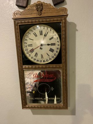 1986 Dr.  Pepper Wall Clock 2