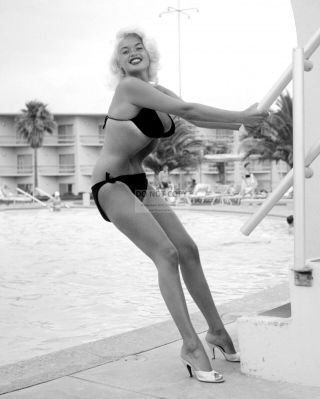 Jayne Mansfield Actress And Sex - Symbol Pin Up - 8x10 Publicity Photo (rt544)