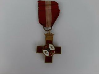 Spain Spanish Order Of Military Merit - 1st Class Red Distiction