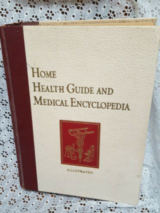 Vintage Home Health Guide And Medical Encyclopedia Illustrated - 1965 - Hardcover