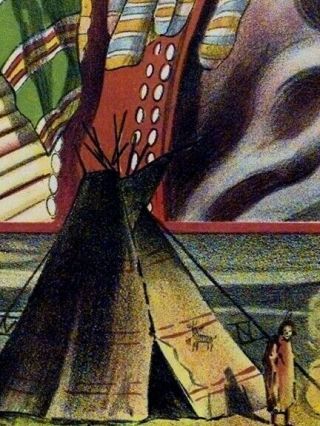 1912 Buffalo Bills Wild West Indian Show - Headdress Indian Chief Poster - 18x24 2