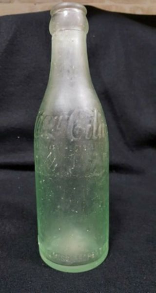 Vicksburg Mississippi Ms - - Biedenharn - - Straight Side Script Coca Cola Bottle