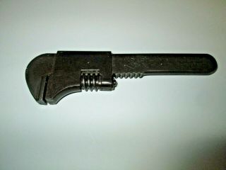 Vintage " Sterling No.  1 " Adjustable Bicycle Cycle Wrench Frank Mossberg Co.  1900