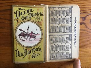 Deere & Mansur Co.  Moline IL Farmers Pocket Companion 1901 - 1902 2