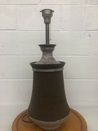 Mid Century Italian Bitossi Lamp
