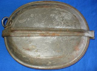 Id Named Michigan Guard Span - Am Meat Can Mess Kit Mng Volunteers Pvt 35th Regt