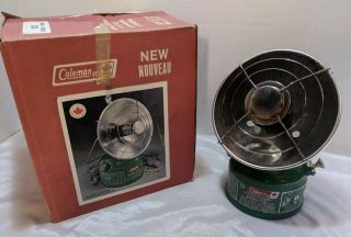 Coleman Radiant Heater Model 519 Dated 1 82 With Box Rare Limited Run