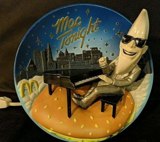 Rare Mcdonalds Make It Mac Tonight Moonman Lamp - It 