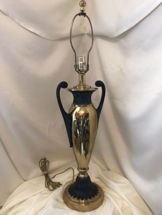 Vintage Frederick Cooper Antique Brass Urn / Trophy Lamp - 2 Available