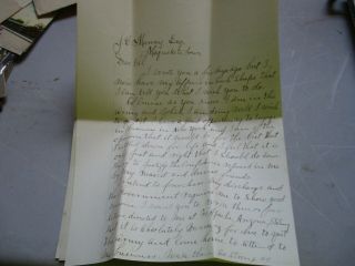 1898 Spanish American War Watson Letters Maquoketa Iowa Crooks They Are