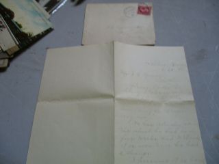 1898 Spanish American War Watson Letters Maquoketa Iowa Needs Money Form Della