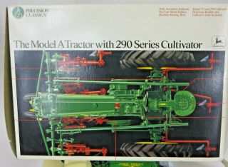Ertl John Deere The Model A Tractor w/ 290 Series Cultivator 1/16 Scale 3