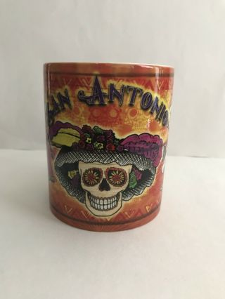 San Antonio Tx Coffee Mug - Dia De Los Muertos