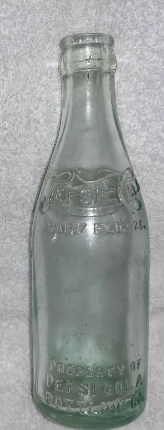 Triple Script Pepsi Cola Bott.  Company Chester,  S.  C.  Green S.  S.  Fleabites Wear