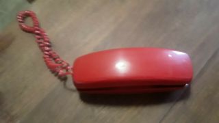 Vintage Southwestern Bell Hac Fc2556rd Freedom Phone Wall Red - Rare