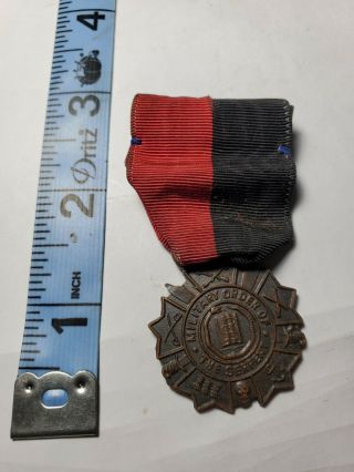 Us Military Order Of The Serpent Medal Split Wrap Broach