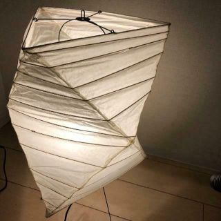 ISAMU NOGUCHI AKARI 26N Lamp Shade with stand & code Japanese Style Stand Light 2