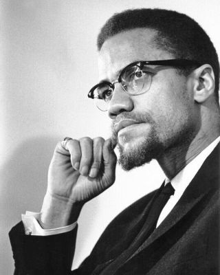 Harlem Civil Rights Rally Malcolm X Glossy 8x10 Photo Print Minister Poster