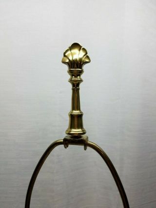 Vintage Mid Century Hollywood Regency Stiffel Brass Accent Table Lamp Light 60s 2