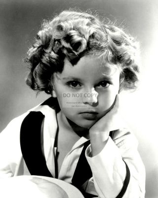 Shirley Temple In The 1936 Film " Captain January " - 8x10 Photo (da - 008)
