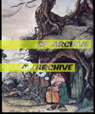 1977 " The Hobbit " J.  R.  R.  Tolkien Cartoon Animation Vintage 4x5 Transparency