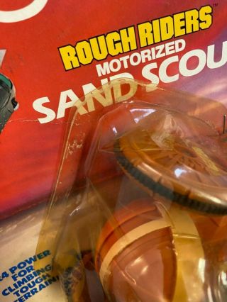 Vintage LJN Dune Rough Riders Motorized Sand Scout Roller Figure w/ Card 1984 3