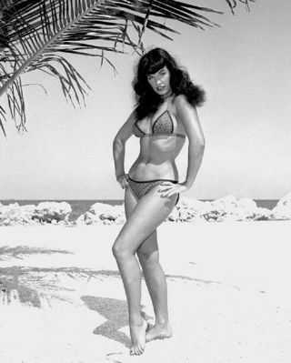 American Model Bettie Page Glossy 8x10 Photo Print Celebrity Centerfold Poster