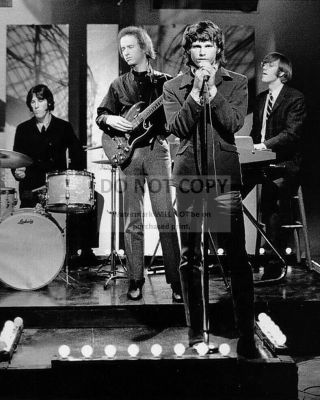 " The Doors " Rock Band Jim Morrison Ray Manzarek - 8x10 Photo (ww019)