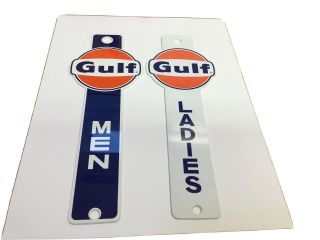 Gulf Oil Company Service Station Key Holder Men And Ladies