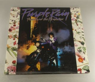 Vintage 1984 Prince And The Revolution Purple Rain 33 1/3 Rpm Record Album