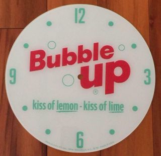 14 - 3/8 " Bubble Up Round Replacement Face For Pam Clock