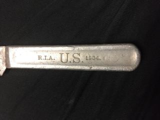Pre - Wwi Us Army M1902 Mess Kit Knife Made By Ria In 1904