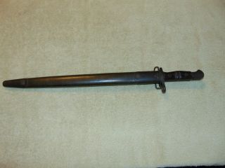 $1 Start Ww1 Remington M - 1913 Bayonet With Case