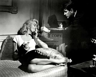 Rock Hudson And Dorothy Malone In " The Tarnished Angels " - 8x10 Photo (ab - 387)