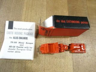 Allis Chalmers Earth Moving Package Ts 300 Hd 20 Miniature.  (an)