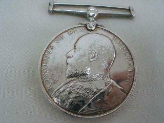 Edward Vii Volunteer Force Long Service Medal - 7500 Sjt J.  R.  Eaton 1/cinque Port
