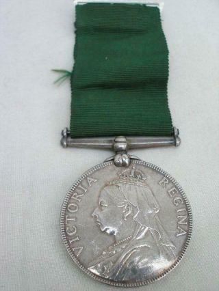Victorian Volunteer Force Long Service Medal - 6323 SGT H.  HOLMES.  2nd W.  R.  YORK REV 2